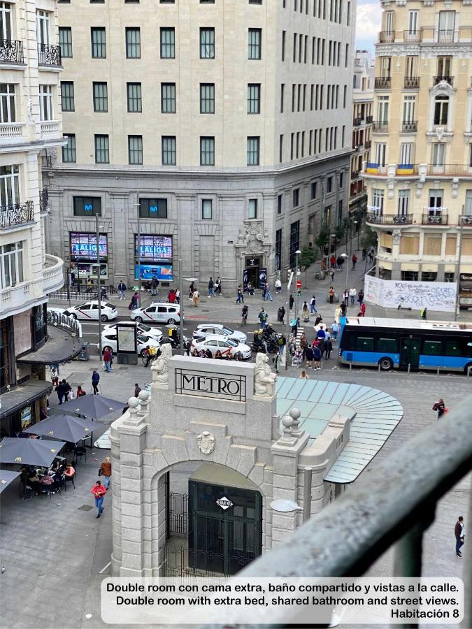 Gran Via Sol Rooms Madrid Exterior photo
